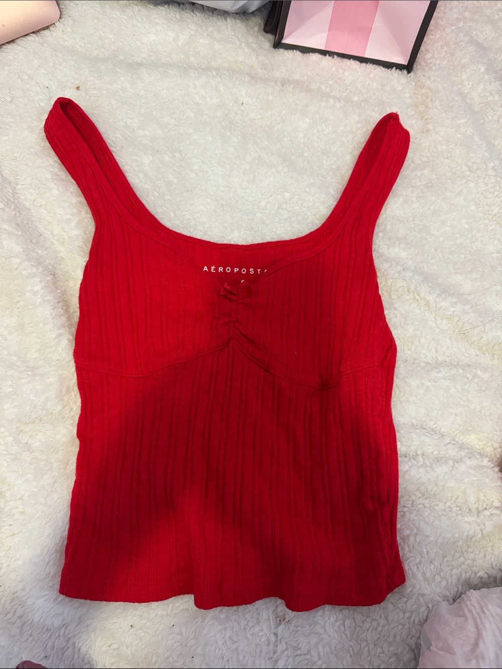 Aeropostale Bright Red tank